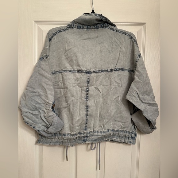 BLANKNYC Stand Collar Denim Jacket size S - Picture 8 of 11